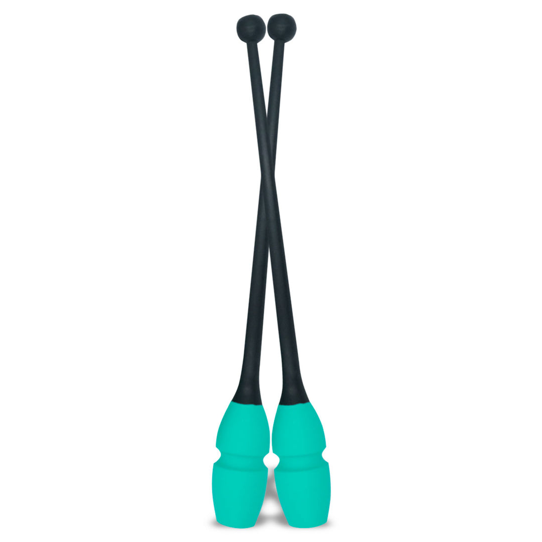 Maczugi do Gimnastyki Artystycznej Pastorelli Masha-36 Black x Tiffany 36cm