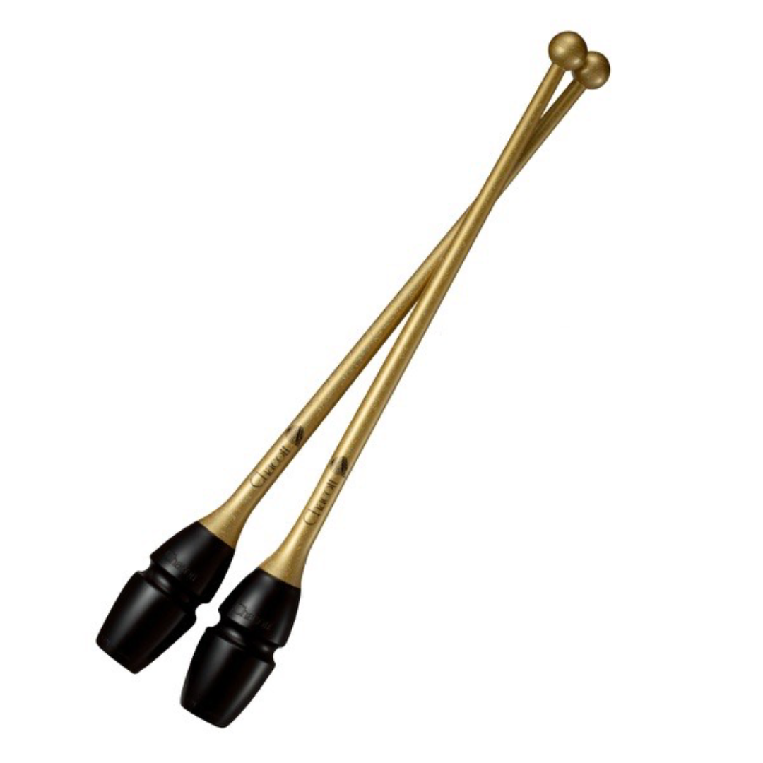 Maczugi do Gimnastyki Artystycznej Chacott Hi-Grip Rubber col. 199 Gold 41cm FIG