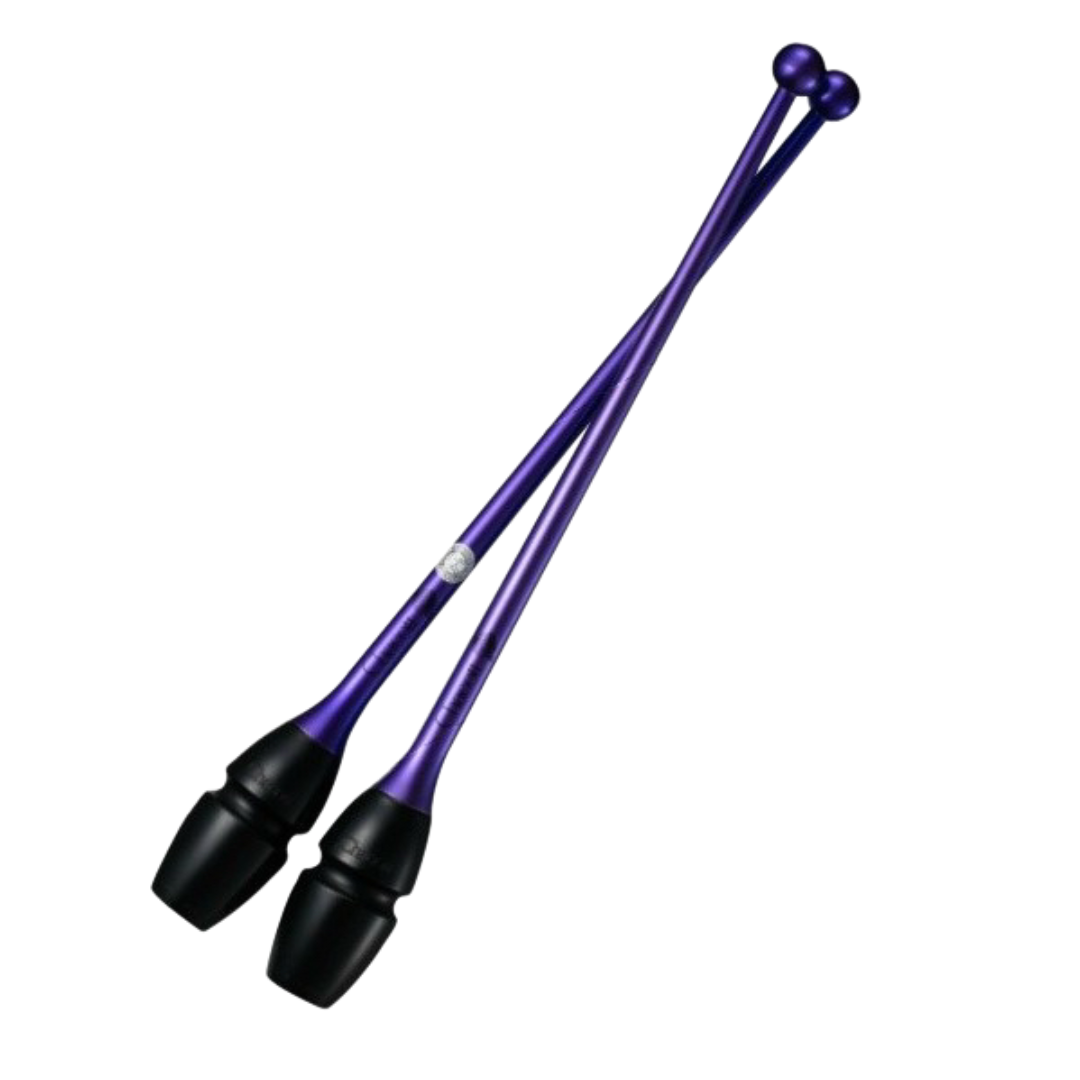 Maczugi do Gimnastyki Artystycznej Chacott Hi-Grip Rubber col. 174 Violet 41cm FIG