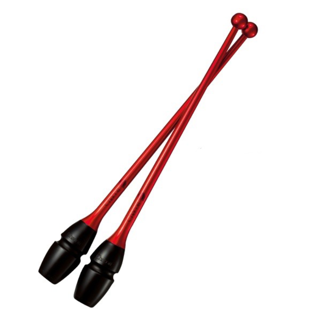 Maczugi do Gimnastyki Artystycznej Chacott Hi-Grip Rubber col. 158 Garnet 41cm FIG