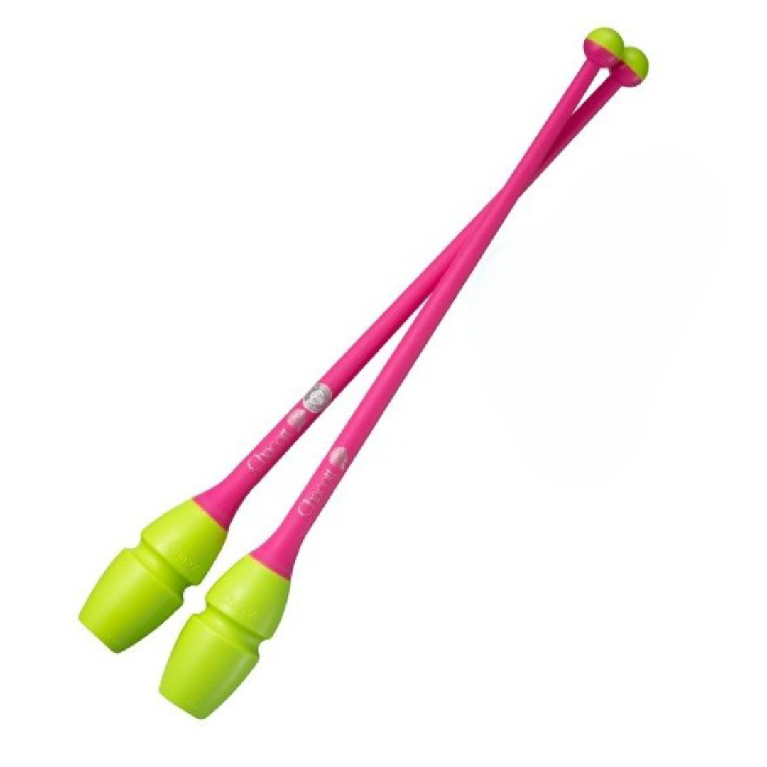 БУЛАВЫ CHACOTT RUBBER 45см col. 343 YELLOWxPINK FIG