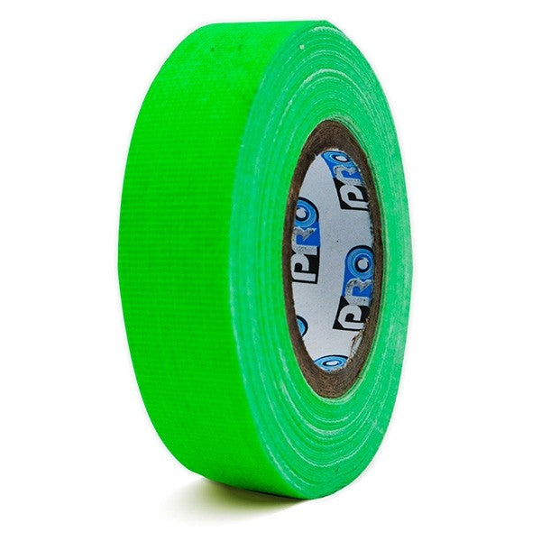 Taśma do maczug Pastorelli Gaffer Fluorescent Green 5m