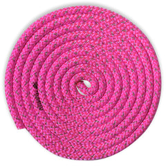 Rope Pastorelli Metallic rope 3m FIG (Fluorescent pink-Silver)
