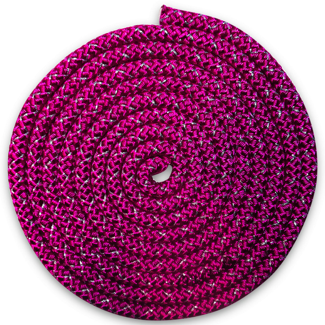 Rope Pastorelli Metallic rope 3m FIG (Magenta-Silver)