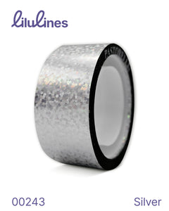 Decorating Tapes for Hoops and Clubs Pastorelli DIAMOND Silver 11m