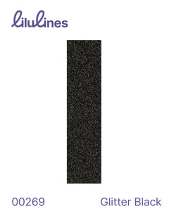 Обмотка для обруча и булав Pastorelli HOLOGRAPHIC & GLITTER Glitter Black 50cm