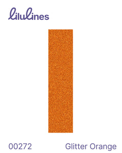 Обмотка для обруча и булав Pastorelli HOLOGRAPHIC & GLITTER Glitter Orange 50cm