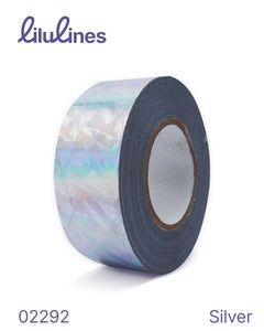 Decorating Tapes for Hoops and Clubs Pastorelli NEW CRACKLE Silver 11m