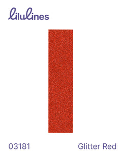 Обмотка для обруча и булав Pastorelli HOLOGRAPHIC & GLITTER Glitter Red 50cm