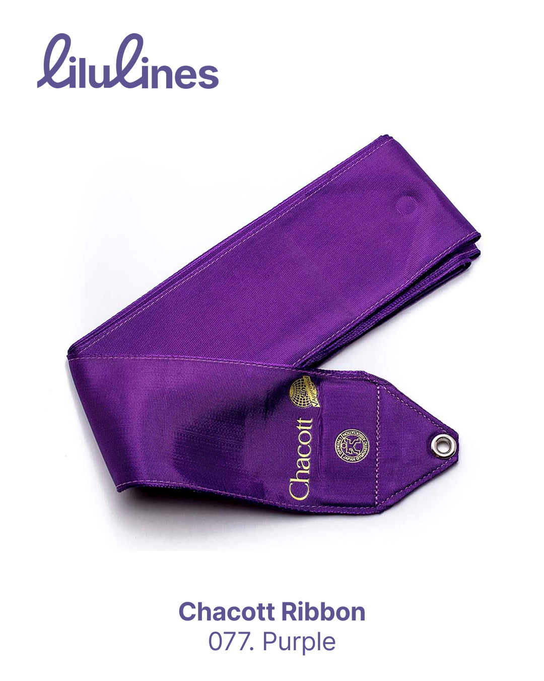 Chacott Ribbon 077. Purple 6m FIG
