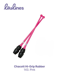 Булавы Chacott Hi-Grip Rubber 143. Pink 41cm FIG
