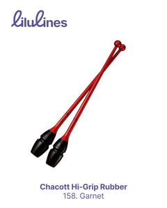 Булавы Chacott Hi-Grip Rubber 158. Garnet 41cm FIG