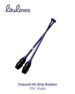 Булавы Chacott Hi-Grip Rubber 174. Violet 41cm FIG