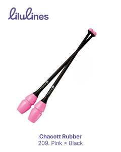 Булавы Chacott Rubber col. 209. Pink×Black 41cm FIG