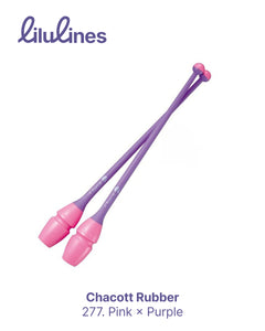Булавы Chacott Rubber col. 277. Pink×Purple 41cm FIG