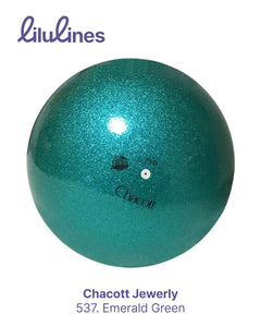 Мяч Chacott Jewerly col. 537 Emerald Green 18.5cm FIG