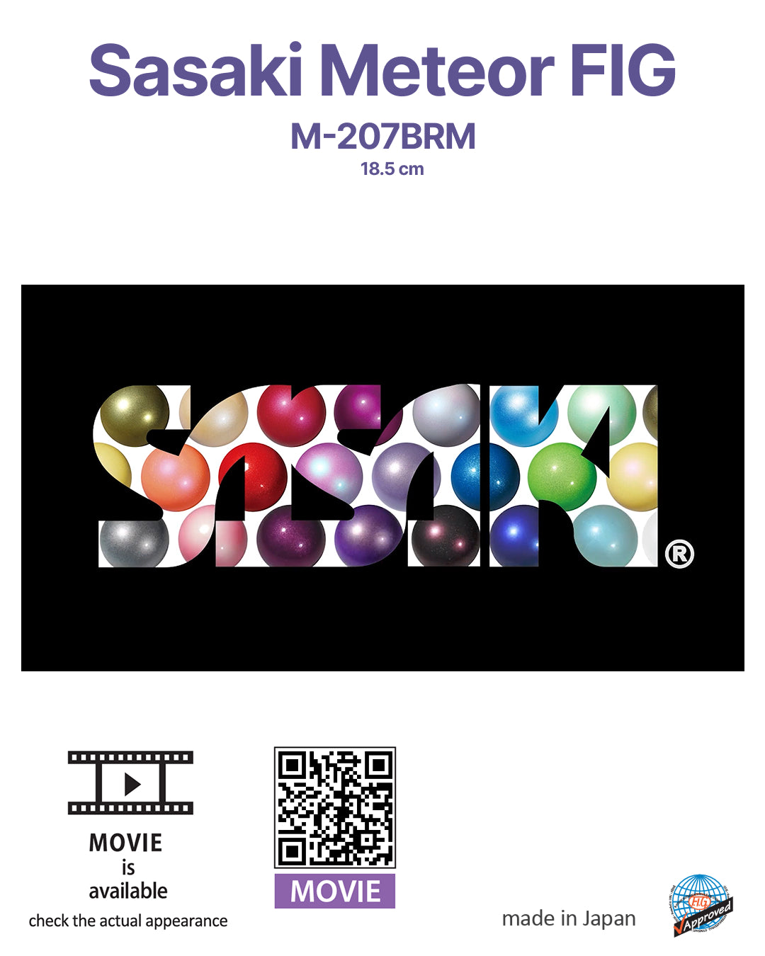 Ball Sasaki Meteor M-207BRM MYBR 18.5cm FIG