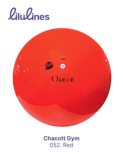 Ball Chacott Gym col. 052 Red 18.5cm FIG
