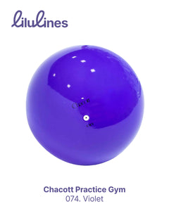 Ball Chacott Practice Gym col. 074 Violet 17cm