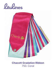 Лента Chacott Gradation 750. Coral 6m FIG