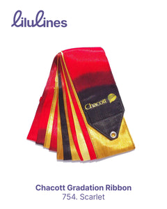Лента Chacott Gradation 754. Scarlet 6m FIG