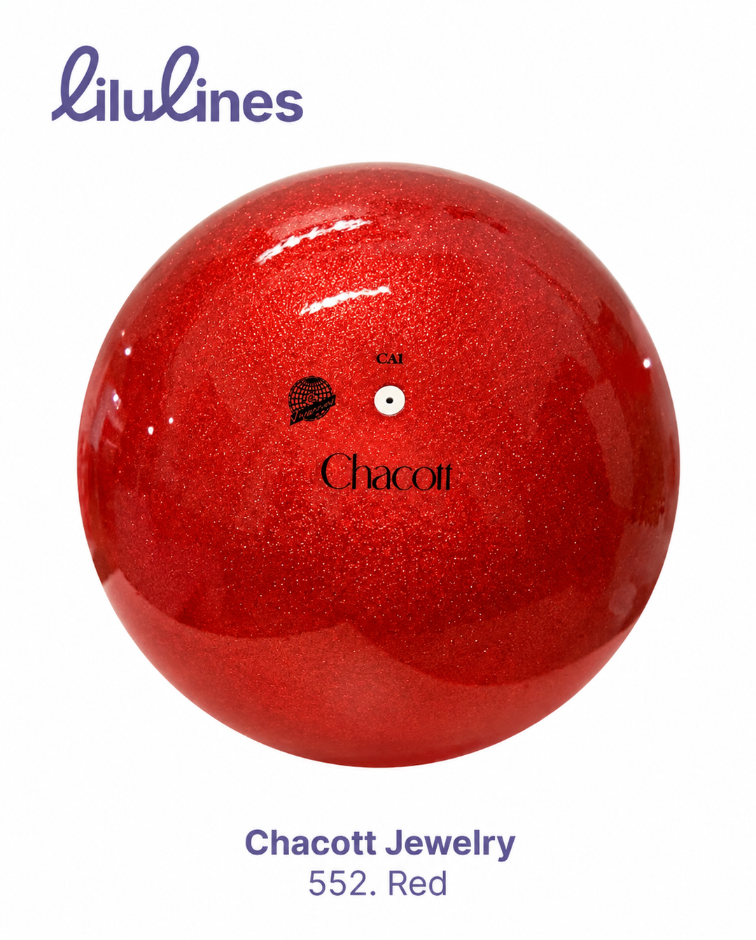  Ball Chacott Jewelry 552 Red 18.5cm FIG