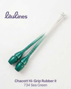 Булавы Chacott Hi-Grip Rubber II 734. Sea Green 45cm FIG