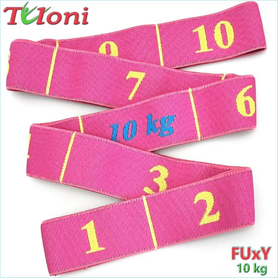 Elastic Band Tuloni 3D Logo 10 kg col. Fuchsia