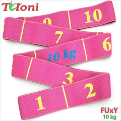 Elastic Band Tuloni 3D Logo 10 kg col. Fuchsia