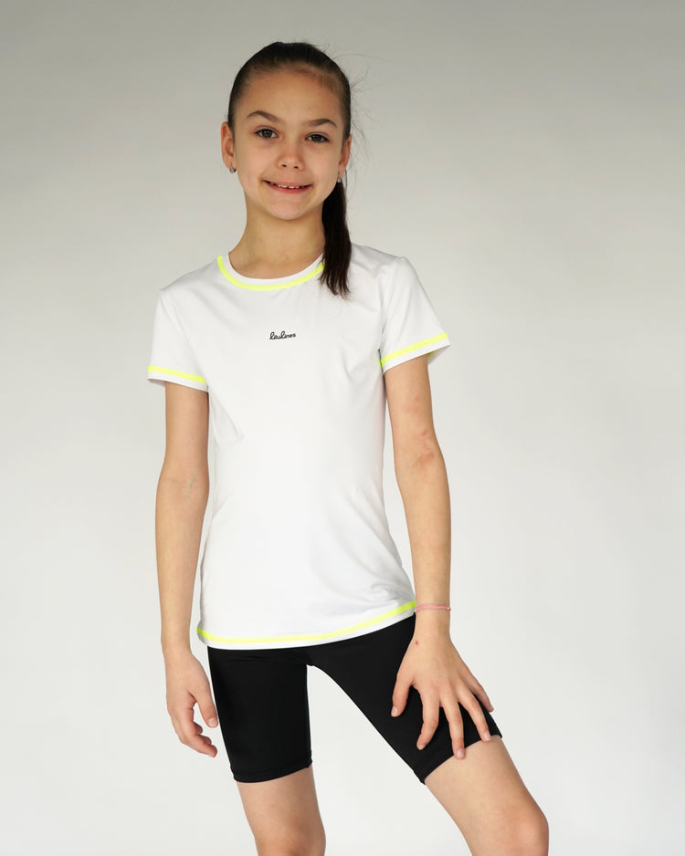 Koszulka Training Active White Neon