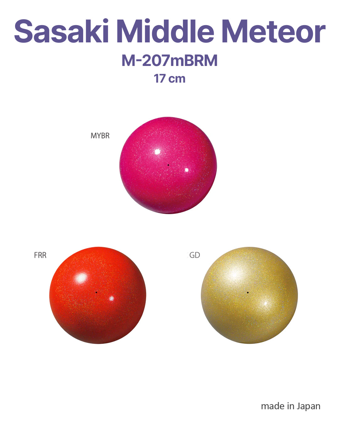 Ball Sasaki Middle Meteor M-207MBRM FRR 17cm