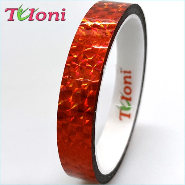Decorative Tape Tuloni Marble 1,5cm x 30m (Red)