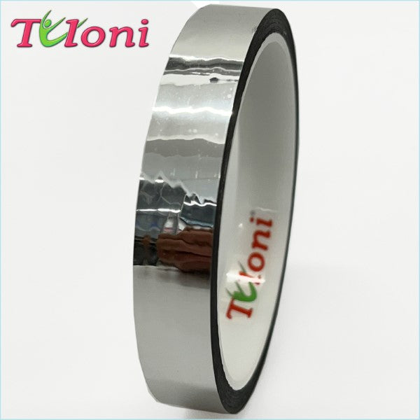 Decorative Tape Tuloni Metal 1,5cm x 30m (Silver)