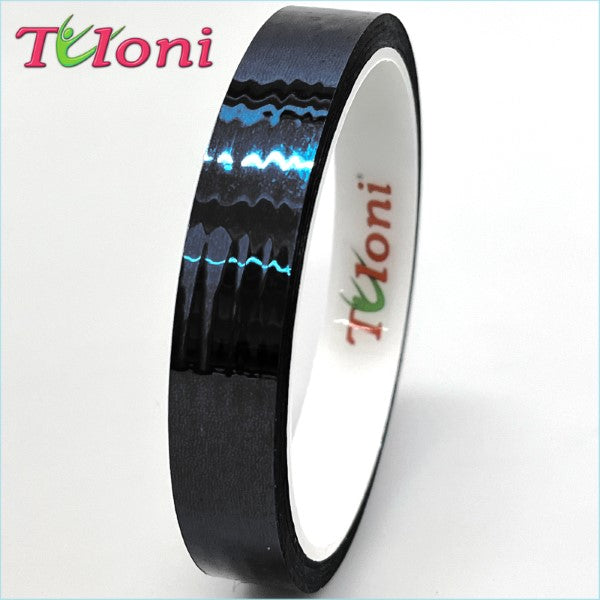 Decorative Tape Tuloni Metal 1,5cm x 30m (Black)