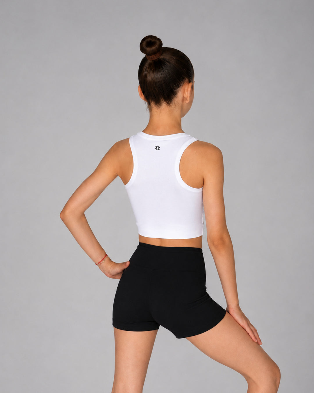 Crop Tank Lilulines White
