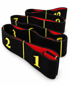 Резина для растяжки Tuloni 3D Logo 15 kg 12 sect. col. Black
