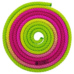 Скакалка Pastorelli Sfumata Fuxia-Rose-Verde 3m FIG