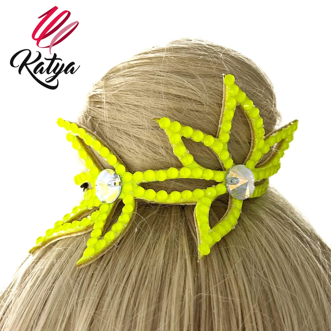 Korona na kok Lily – Neon Żółty