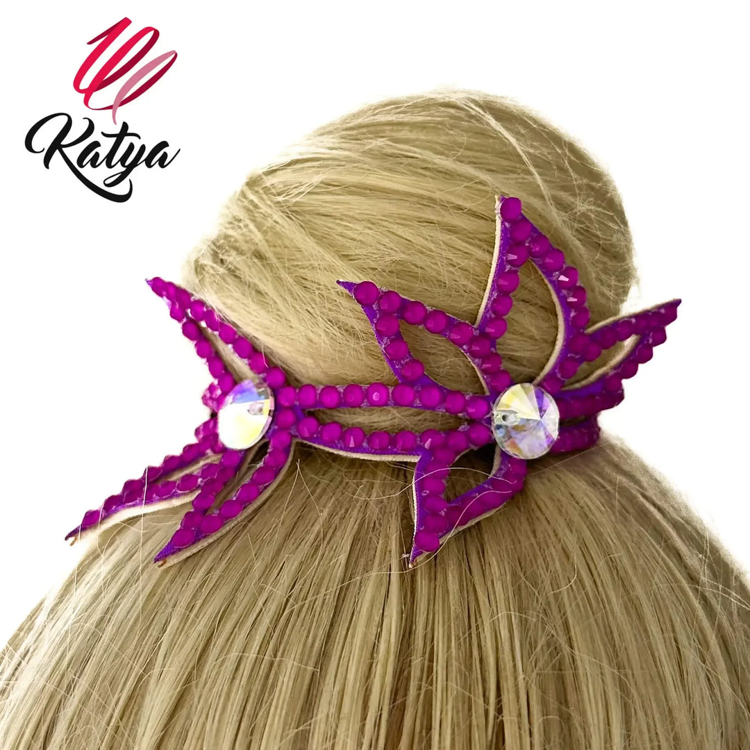 Korona na kok Lily – Neon Fioletowy