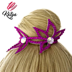 Korona na kok Lily – Neon Fioletowy