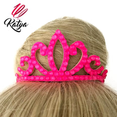 Korona na kok Lucy – Neon Pink