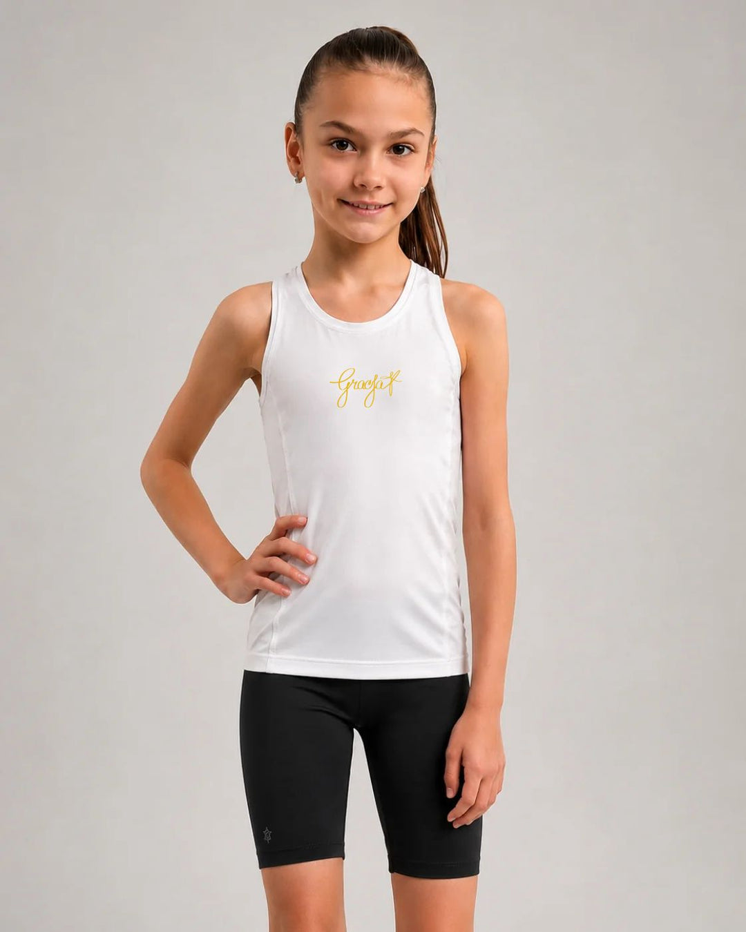 Sleeveless Top GRACJA White
