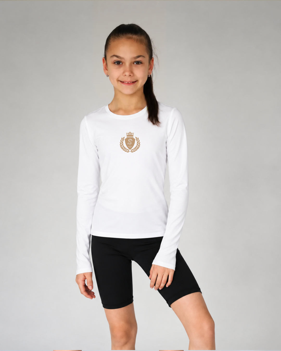 Longsleeve UKS Silesia White