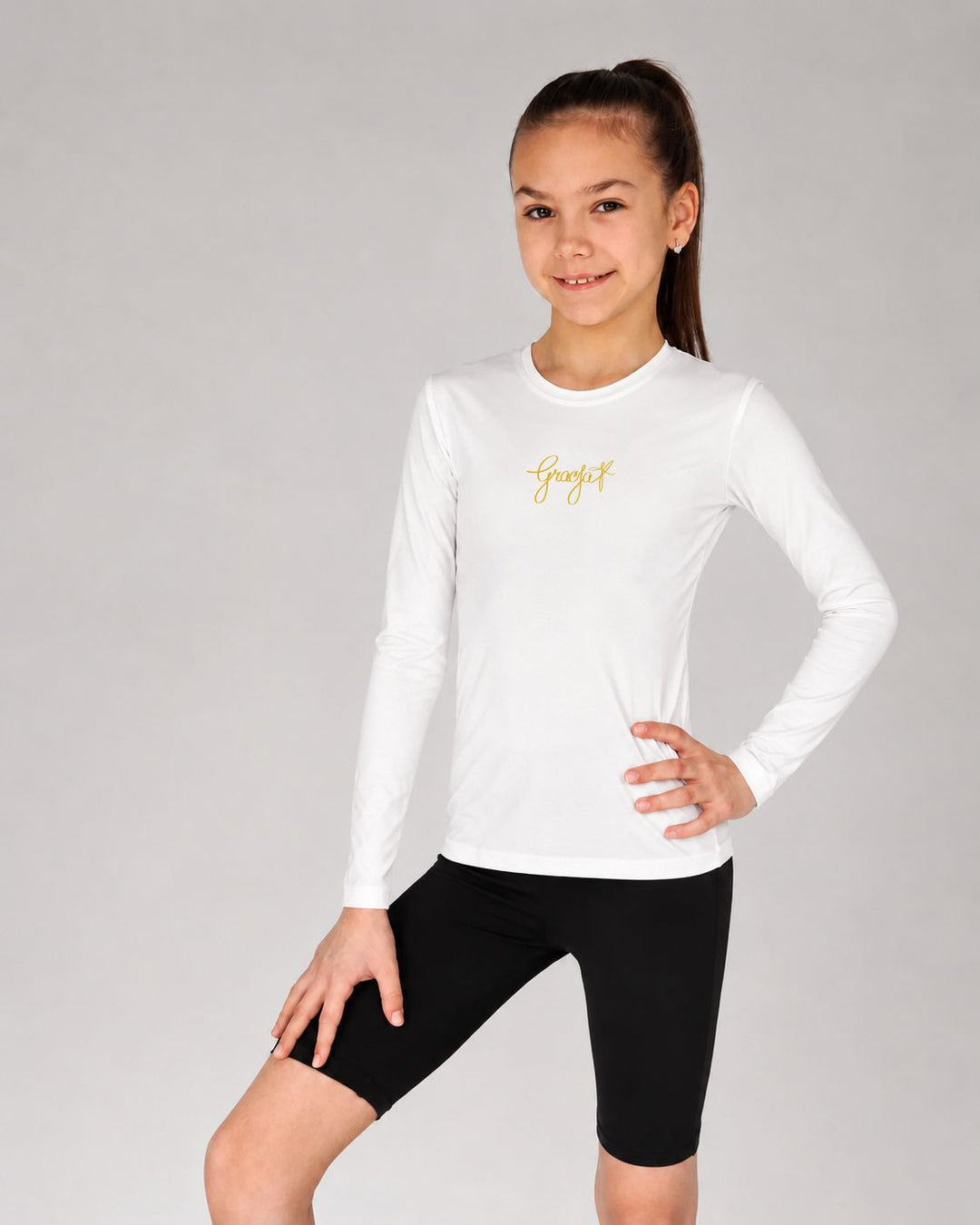 Longsleeve GRACJA White