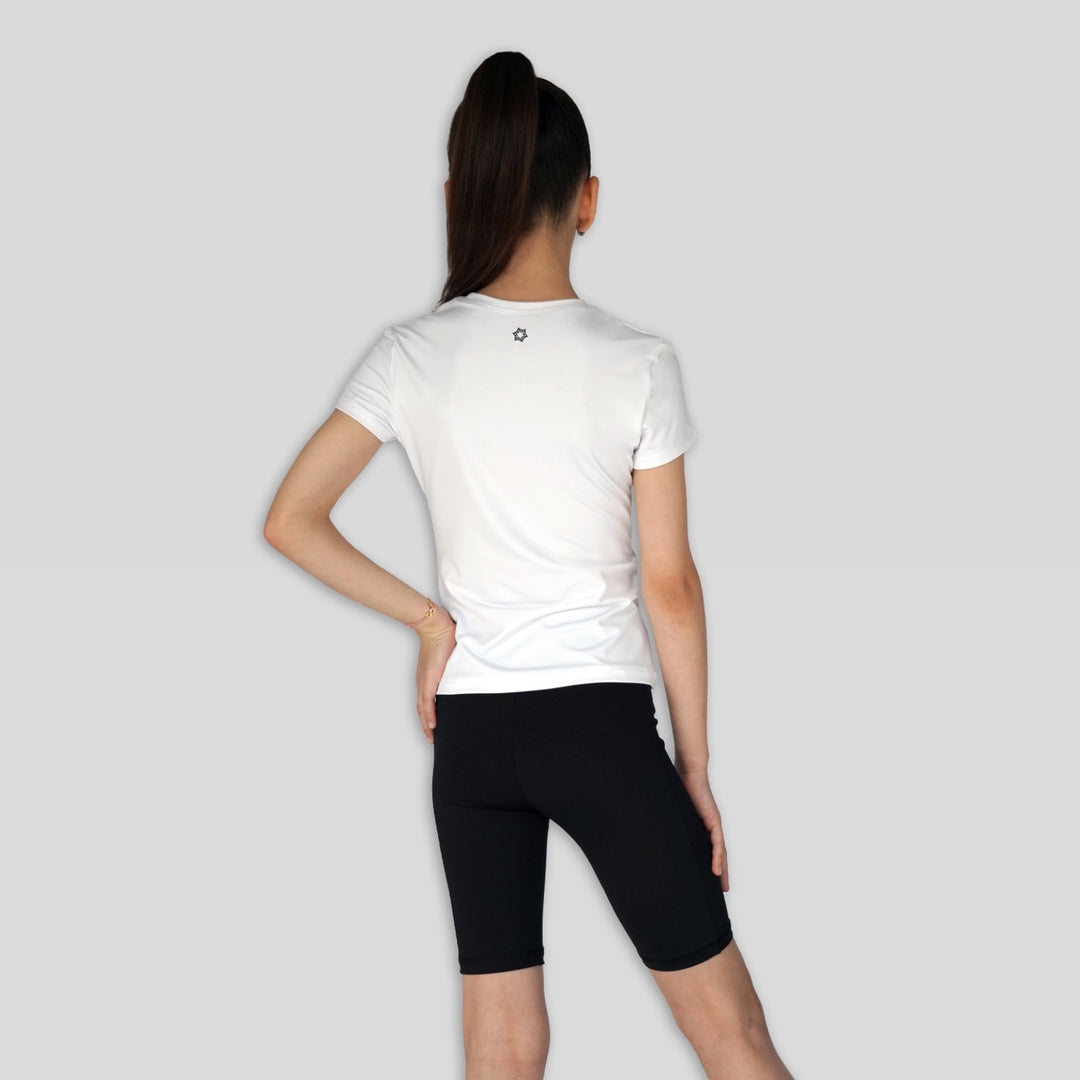 Koszulka z krótkim rękawem White