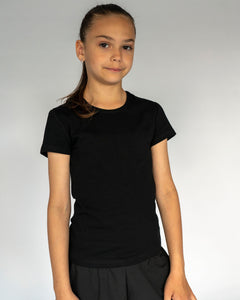 Koszulka z krótkim rękawem Basic Black