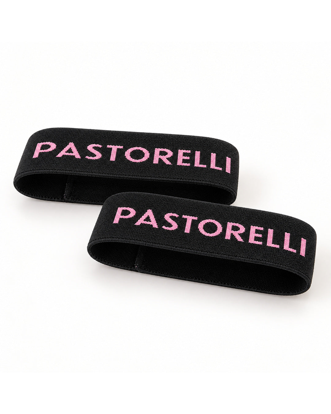 Pastorelli Foot Stretching Resistance Bands – Junior / Senior, Black, 2 pcs