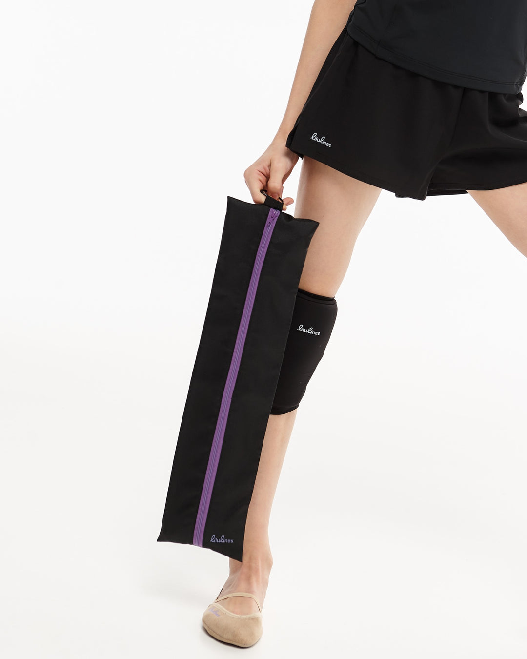Nakolanniki sportowe Black×White