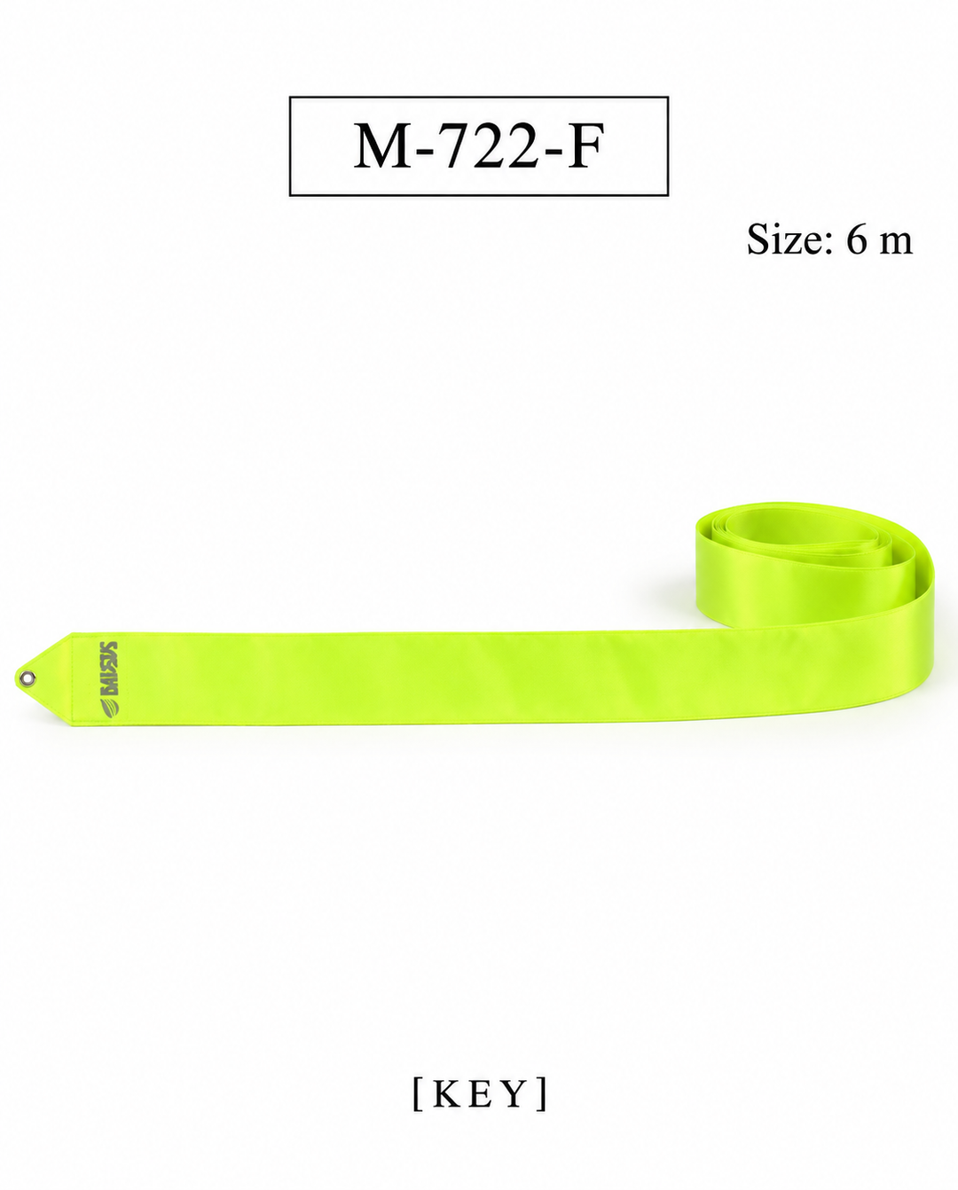 Wstążka do Gimnastyki Artystycznej Sasaki High-Color M-722-F KEY FIG
